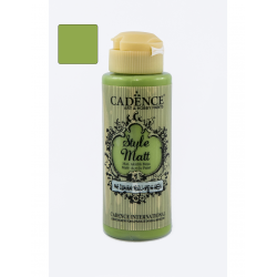 CADENCE Farba matowa akrylowa 120ml / Style Matt / 9065 / WIOSENNY ZIELONY