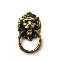 Uchwyt  metalowy ,kołatka  (B351)   40x67mm / lew