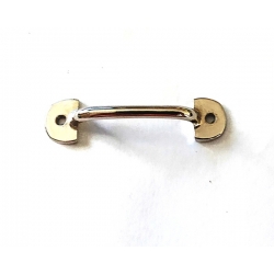 Uchwyt  metalowy 6x1,6cm   SREBRNY  B13