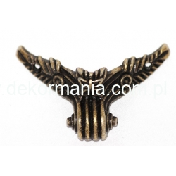 Nóżka metalowa 5,6*2,5cm      ( M327) , cena 1szt