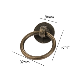 Uchwyt  20x32mm metalowy / C198