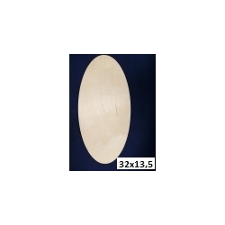 SKLEJKA #3mm Owal 32x13,5cm / tabliczka 32x13,5cm , podkładka 32x13,5cm / 4949