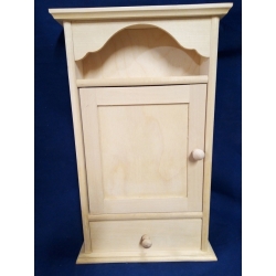Szafka na klucze retro z szufladką  37x20cm  z szufladą , szufladką / 0215