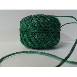 1mb  / Sznurek metalizowany #1mm C.ZIELEŃ