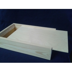 Pudełko zasuwane 31x19x7cm , na zdjęcia i pendriva , zdjęcia o wym: 23x15cm.