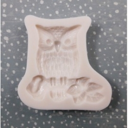 PENTART FOREMKA SILIKONOWA   SOWA  6x6cm