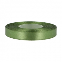 1mb / Wstążka satynowa 12mm OLIWKOWY, OLIWKA