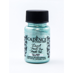 CADENCE Farba Dora Metalik 50ml jadeitowy 163  farba metaliczna
