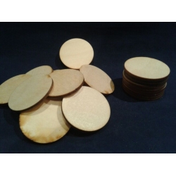 SKLEJKA #3mm  Koło 4,5cm, kółko 4,5cm   żeton , CENA ZA 1szt