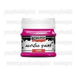 PENTART Farba akrylowa matowa 50ml  - magenta