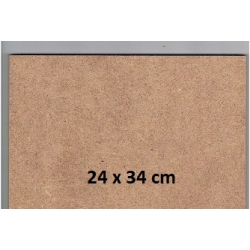 MDF 6mm / Płyta 24x34cm / Podkładka 24x34cm deseczka 24x34 formatka  / CENA 1szt / 0450