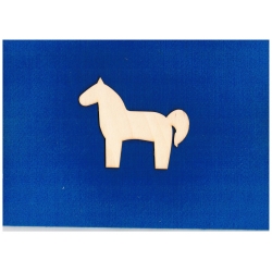 Koń, konik 12x10cm