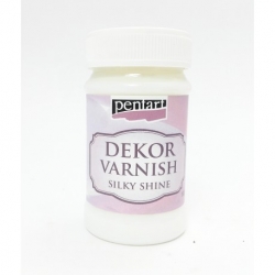 PENTART LAKIER DEKOR SATYNOWY 100ml, lakier satynowy