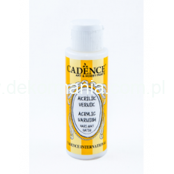 Lakier wykończeniowy  SATYNA MAT 70ml  CADENCE, lakier satynowy