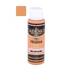 CADENCE Farba akrylowa Premium 70ml cappucino  półmatowa / 1500