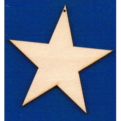 SKLEJKA #3mm Gwiazdka 15cm / 5-ramienna  ,z otworem