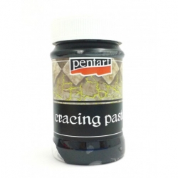 PENTART PASTA  PĘKAJĄCA   CZARNA 100ml