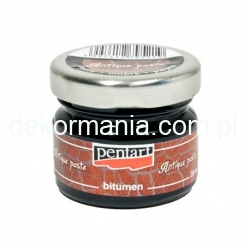 PENTART PASTA POSTARZAJĄCA antyczna  20ml  bitumen, UMBRA