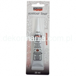 PENTART KONTURÓWKA 20 ml PRZEŹROCZYSTA ,transparentna  , relief