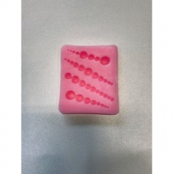 PENTART FOREMKA SILIKON   7,4x6cm  SOPLE PEREŁKOWE