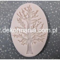 Foremka silikonowa drzewo 8,5 x 5,5 cm, drzewko