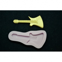 PENTART FOREMKA SILIKONOWA 10x5cm GITARA / 3533 / instrumenty muzyczne