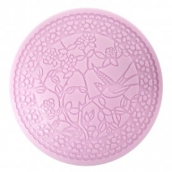 PENTART FOREMKA SILIKONOWA MANDALA   12,5cm KORONKOWA Z PTASZKIEM