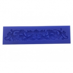 PENTART FOREMKA SILIKONOWA ORNAMENT PODŁUŻNY ROŚLINNY 13x3,5cm