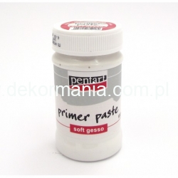 PENTART GESSO SOFT  100ml  , podkład BIAŁY