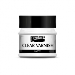 PENTART LAKIER SZYBKOSCHNĄCY ROZPUSZCZALNIKOWY MAT 50ml / 2434