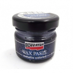 PENTART PASTA WOSKOWA GRAFIT METALICZNA 20ml