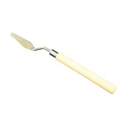 PENTART SZPATUŁKA Z DREWNIANĄ RĄCZKĄ  dł; 17cm,  do mas plastycznych, past strukturalnych