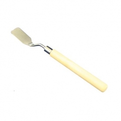 PENTART SZPATUŁKA Z DREWNIANĄ RĄCZKĄ  dł; 17cm  do mas plastycznych, past strukturalnych