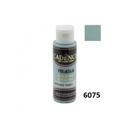 CADENCE Farba akrylowa półmatowa Premium 70ml / 6075 LODOWA ZIELEŃ / ICE GREEN
