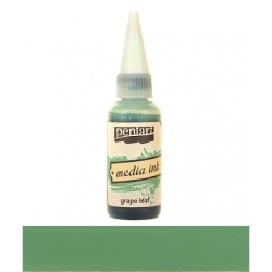 PENTART TUSZ MEDIA INK 20 ml LIŚĆ WINOGRONOWY / 21035
