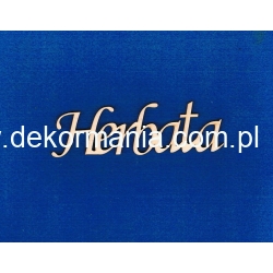 Herbata  h-3cm,  długość 11cm (cz.monotype)