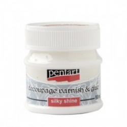 DECOUPAGE VARNISH&GLUE - klej z werniksem (lakierem) do decoupage 50ml Pentart / klej z lakierem