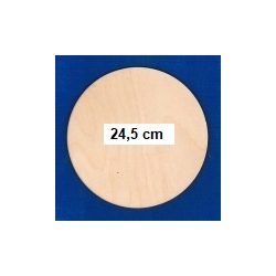 SKLEJKA #3mm Podkładka 24,5cm, koło 24,5cm, kółko 24,5, baza 24,5cm