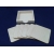 Komplet  6 podkładek  10x10 cm zaokrąglonych w pojemniku niskim,podkładkami