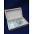 Pudełko 17x10x3,5cm , np: na banknoty, Ślub, Komunia Św., Chrzest Św., urodziny, pudełko drewniane 17x10x3,5
