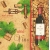 Serwetka -272-   wino