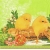 Serwetka -363-  kurczaki,Wielkanoc