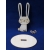 Zajączek 10cm na podstawce+ kokardka /SKLEJKA #3mm , zajączek Wiekanocny , króliczek , zając