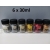Farba metaliczna 6x30ml  DORA  zestaw farb metalicznych CADENCE , ikona