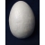 Jajko 14cm styropianowe 14cm  , pełne, struktura