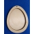 SKLEJKA #3mm Jajko 12,5x9,5cm z ramką i otworami komplet. / 12875