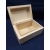 Kuferek 11,5x8x7cm z nóżkami / 0140 / kuferek mały z rantem w środku