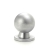 Gałka meblowa 23x18mm , uchwyt meblowy metalowy ALU / GN3408