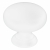 Gałka meblowa 31x28mm , uchwyt meblowy metalowy BIAŁY MAT / GN13R41