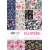 HAPPY COLOR Blok A4 -15 arkuszy z motywami 80g, format motywów A5 - 25 motywów , FLOWERS